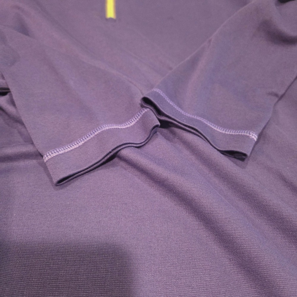 Tommy Bahama Men's Half Zip Pullover Long Sleeve Shirt, Size M, Purple Green - Picture 6 of 9